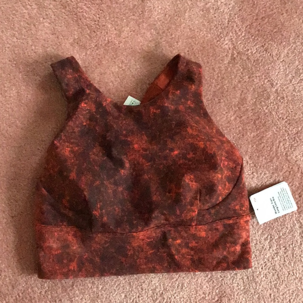 Lululemon athletica wunder train longline bra size 4